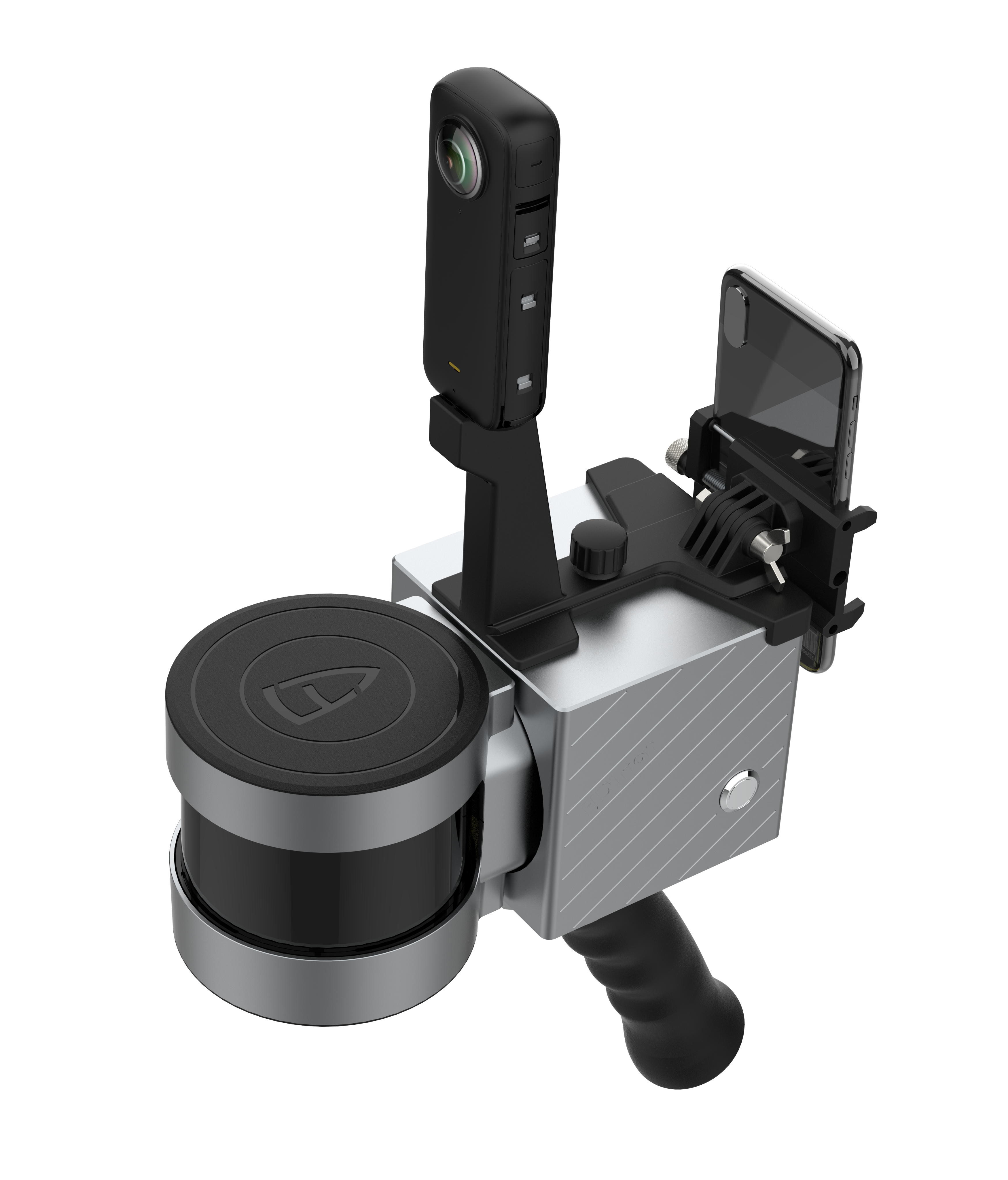 Лазерный SLAM сканер NAVMOPO S1 PRO в комплекте с панорамной камерой 360
